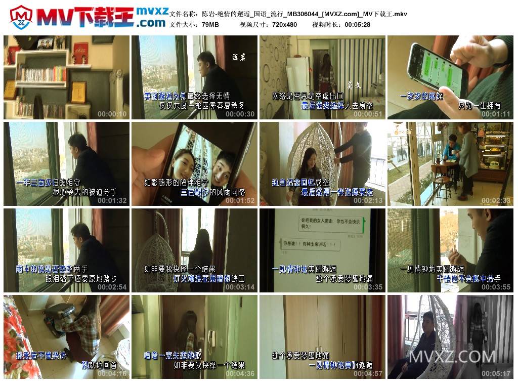 陈岩-绝情的邂逅_国语_流行_MB306044